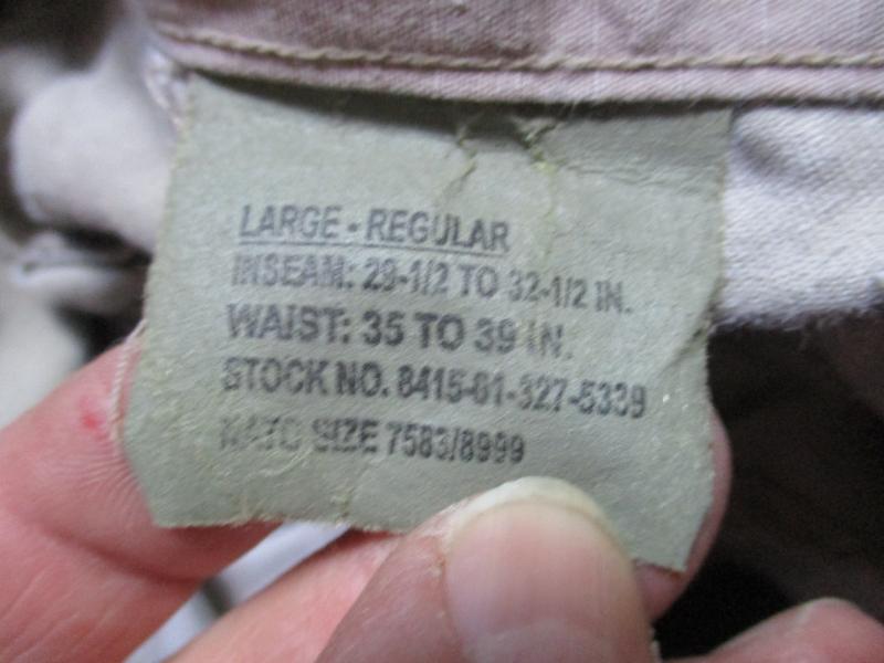 GENUINE us army / usmc / us navy seal team devgru USA AMERICAN issue TRI desert CAMO BDU combat PANTS TROUSERS L/R