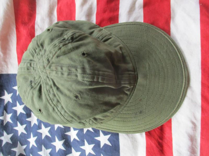 US ARMY USAF US AIR FORCE WW2 KOREA VIETNAM WAR og 107 green Mechanics CAP HAT