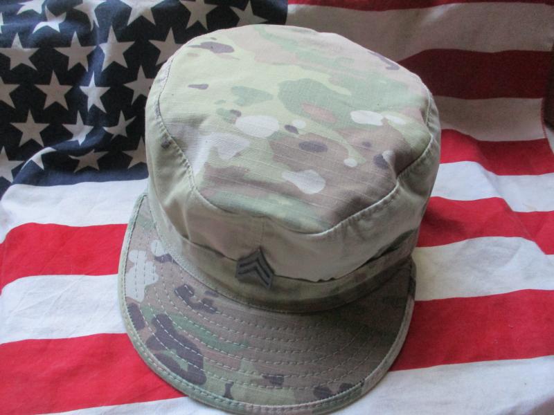 Genuine USA US issue BDU OCP COMBAT PATROL CAP HAT scorpion multicam MEDIUM 7 1/8