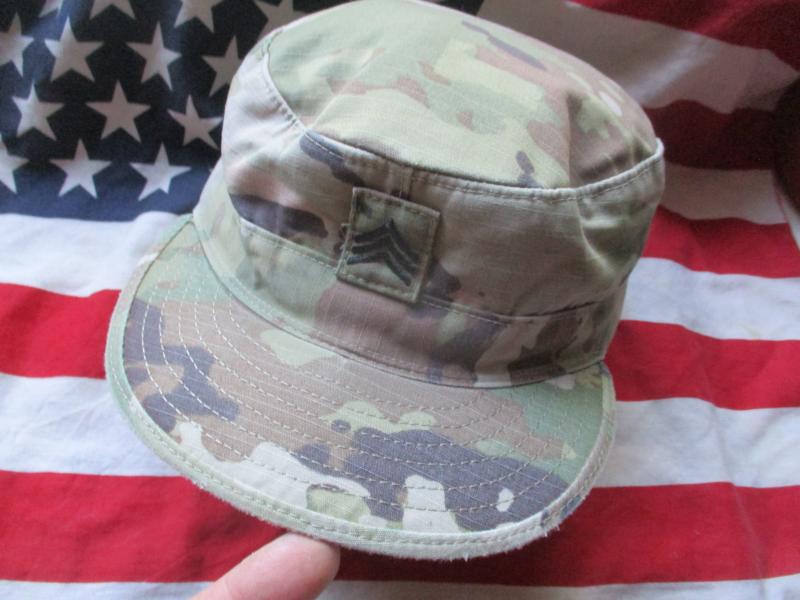 Genuine USA US issue BDU OCP COMBAT PATROL CAP HAT scorpion multicam MEDIUM 7 1/4
