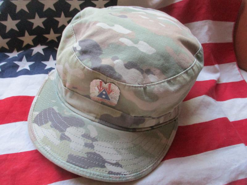 Genuine USA US issue BDU OCP COMBAT PATROL CAP HAT scorpion multicam MEDIUM