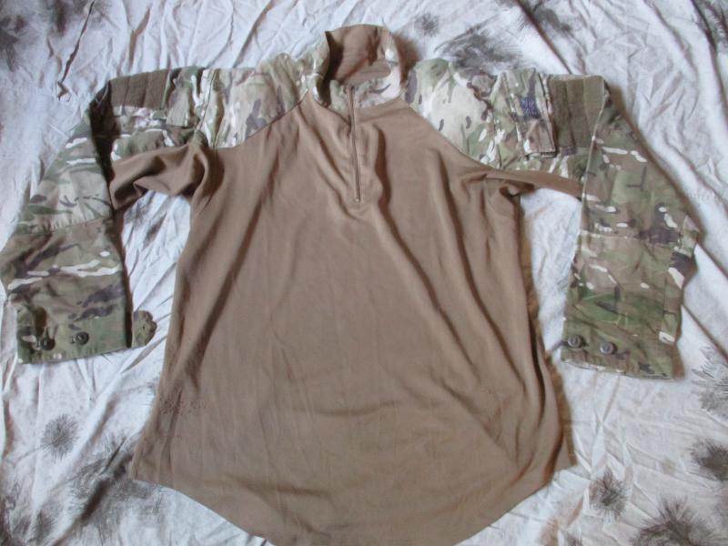 BRITISH ARMY ISSUE MTP MULTICAM ubac ubacs UNDER BODY ARMOUR COMBAT SHIRT large