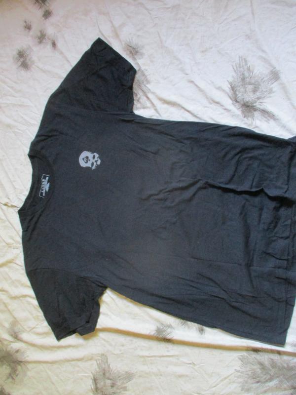 ZERO FOXTROT USA WRATH skull & grim reaper death T SHIRT black LARGE