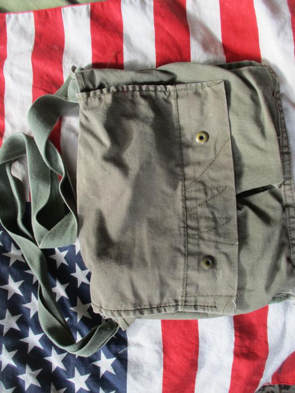 GENUINE US ARMY ISSUE VIETNAM WAR M56 M 1956 WEBBING CLAYMORE BAG SATCHEL