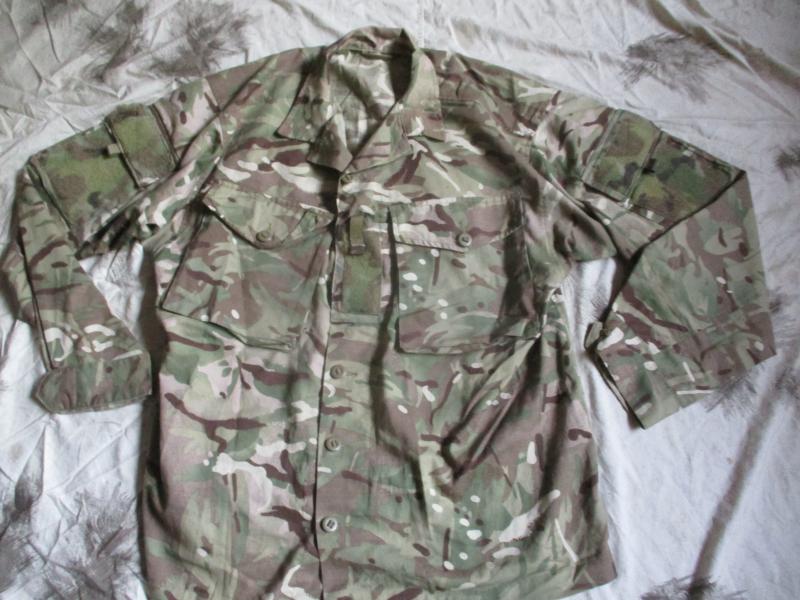 BRITISH ARMY ISSUE MTP barrack COMBAT shirt JUNGLE SF MODIFIED 180/112 XL