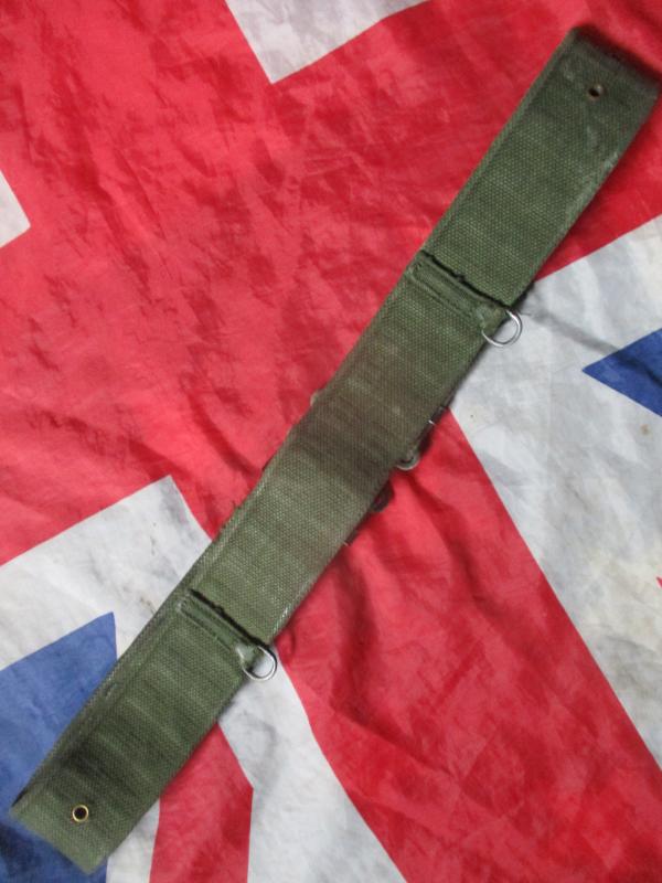 BRITISH ARMY PARACHUTE REGIMENT ISSUE 58 PATTERN WEBBING BELT rare size LARGE XL