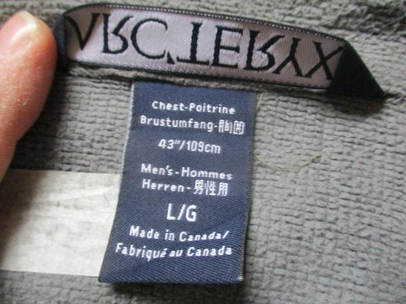 RARE ARCTERYX LEAF bravo GEN II SOFTSHELL JACKET made in canada LARGE