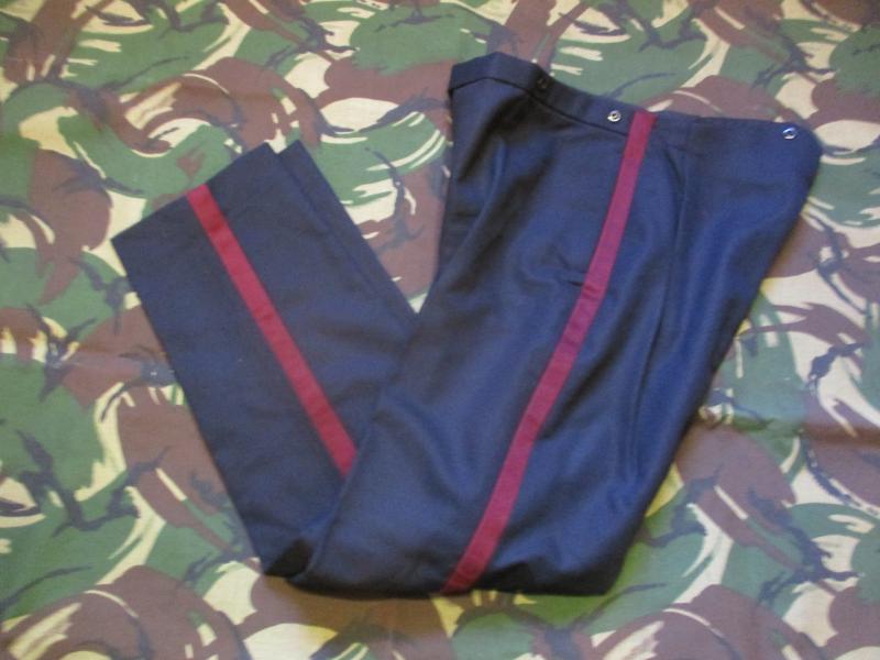 BRITISH ARMY parachute regiment NCO / OFFICER MESS DRESS uniform TROUSERS L-XL