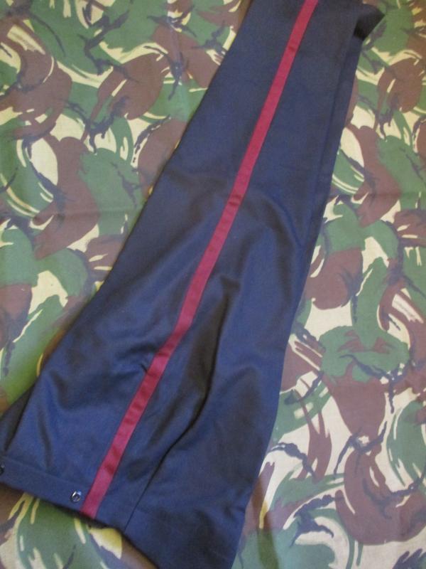 BRITISH ARMY parachute regiment NCO / OFFICER MESS DRESS uniform TROUSERS L-XL