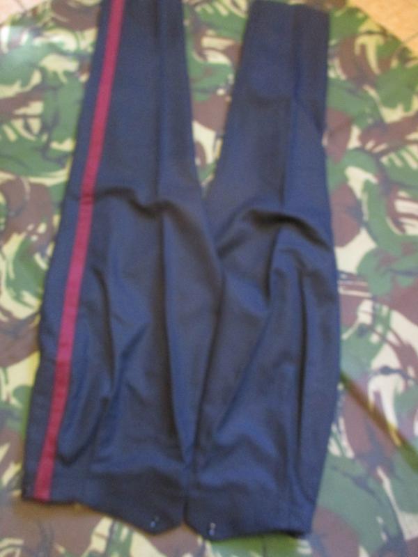 BRITISH ARMY parachute regiment NCO / OFFICER MESS DRESS uniform TROUSERS L-XL